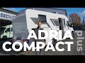 Menší obytný vůz - ADRIA Compact PLUS | karavany Sedlčany | eng subtitles