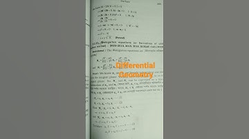 differential geometry 2024
