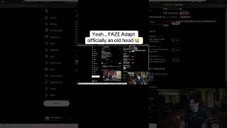 FaZe Adapt showing his age rn 😭