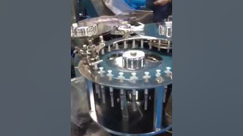 Video of Automatic Disposable Syringe Assembly Machine