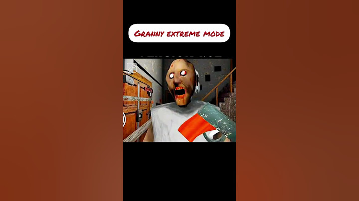 Extreme mode me granny ko marr diya #granny #horror #gameplay