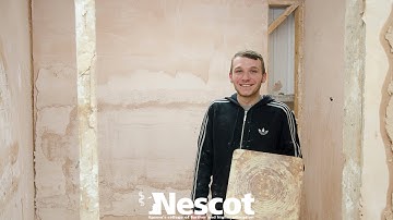 Studying at Nescot: Josh, Level 2 Plastering