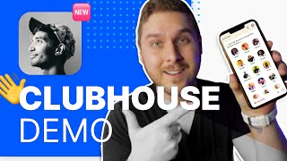 How to use Clubhouse App (DEMO & tutorial in 90-sec. ⏰ 📲  ) screenshot 2