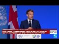 REPLAY - Emmanuel Macron s'exprime depuis la COP26 à Glasgow • FRANCE 24