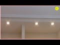 COMO COLOCAR FOCOS LED EMPOTRABLES (falso techo)