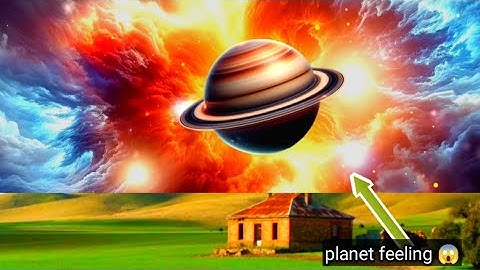 ब्रह्मांड से आया Saturn Planet 🪐😱  | The Oppressive Universe | Falling Planet | #R5VFXPlanet #shorts