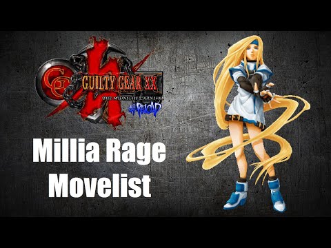 Millia Rage Movelist