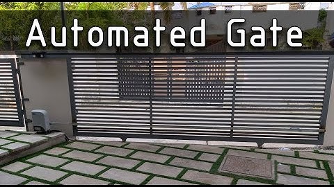 Automated Sliding Gate For Home - Kerala | Best Gate Automation System 9048488480