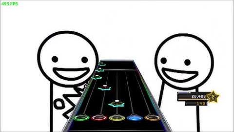 asdf movie Clone Hero Chart