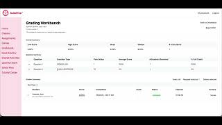Teacher View Gradebook and Student View Gradebook