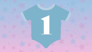 Baby grow countdown gender reveal