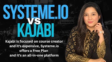 Systeme.io vs Kajabi: Which is best and most affordable platform? Systeme.io vs Kajabi comparison