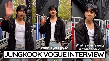 Jungkook Full Interview on Vogue in London BBC Radio Seven Performance JK Live Jimin Taehyung Sohee