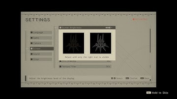 NieR: Automata- 2B adjusting settings