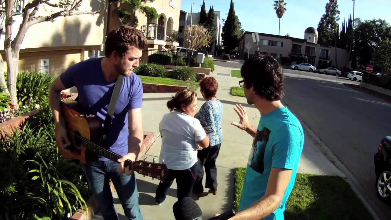 HIDDEN: Alternate Take - 5 Word Song - An alternate take of the 5 Word Song video, where Rhett and Link walk while singing and asking the viewers for 5-word song titles.