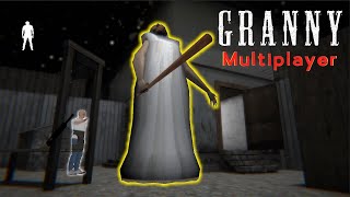 Granny Horror Game MULTIPLAYER with 3 PLAYERS! (Granny Horror Game Roleplay  Part 2) 