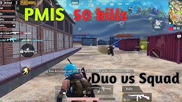50 kills domination in PMIS qualifiers