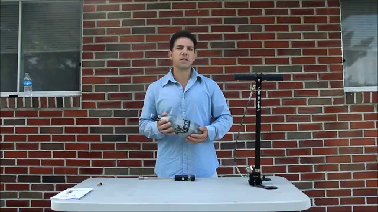How to fill a PCP Air Tank with the Venturi 4,500psi 90 cuftA YouTube