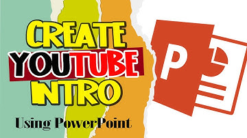 How to create stunning youtube intro using powerpoint (#powerpointanimation) || GARBAGE FACTORY
