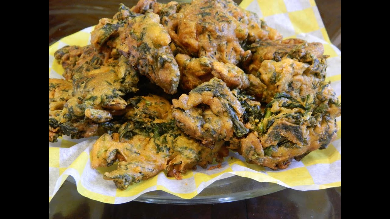 How to Make Kale Pakora Kale Vegetable Pakora Cook101food YouTube