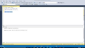 How to drop databases and tables IN SQL SEVER
