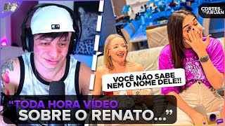 ARUAN REAGE: QUEM CONHECE MAIS O RENATO? 👀 (KAROL KAVIC) - Cortes do Aruan