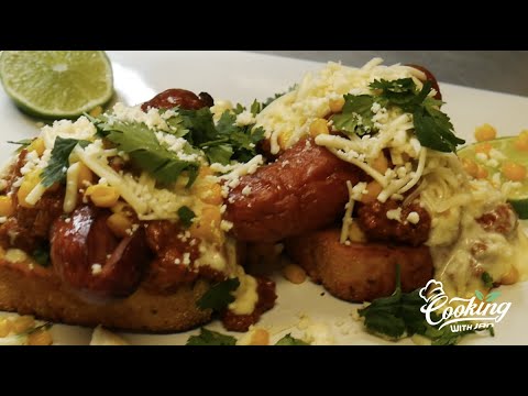 How To Make An Elote Chilli Dog