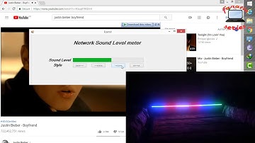 Network VU Sound Level meter using C# App, Arduino and ESP8266