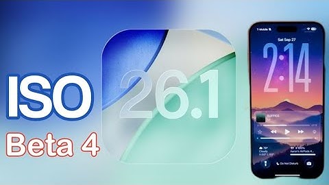 Apple Polishing Things Up - iOS 26.1 Beta 4 Update Overview 