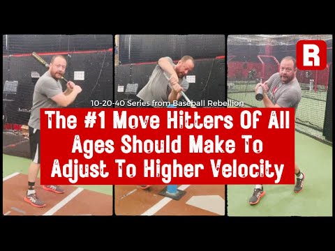 Make This Move When Adjusting To Higher Velocity At The Plate