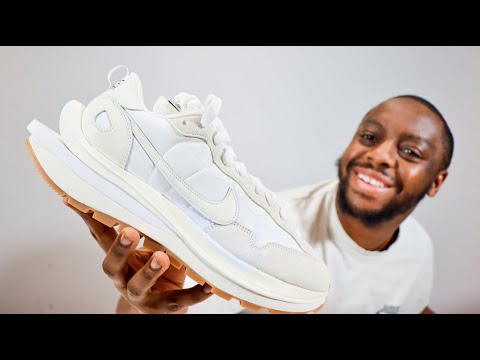 Nike x Sacai Vaporwaffle White Sail Sneaker Review QuickSchopes