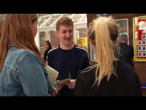 CCEA visits Banbridge Academy on A Level Results Day 2019