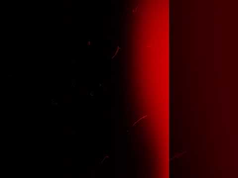 Red Background With Screen Overlay Of Scratches Dust And Glare #film #overlay #effect #cupcut