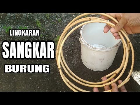 SANGKAR BURUNG - LINGKARAN SANGKAR - SANGKAR BURUNG PERKUTUT - RATTAN