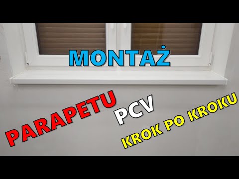 Wideo: Jak samodzielnie zamontować parapet?