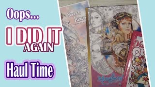 Coloring Haul _ Coloring Books _ Supplies _ PDF Pages _ Adult Coloring