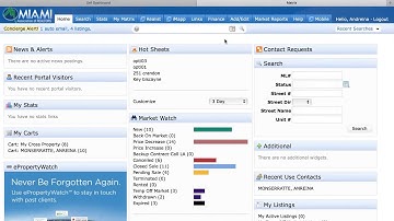 How to look up Area Maps on MLS Matrix