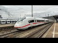 ICE 3neo ICE 919 Stuttgart München in Plochingen Ri. Neubaustrecke Velaro BR 408 Sound Langsamfahrt