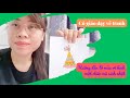 Cô giáo dạy vẽ tranh | Hướng dẫn tô màu vẽ hình một chiếc mũ sinh nhật