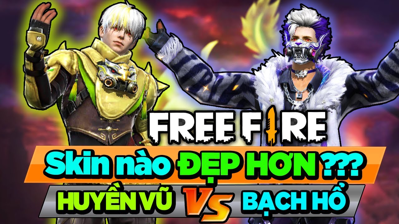 MRVIT CHƠI SỚM TRANG PHỤC MỚI FREE FIRE !!! SKIN HUYỀN VŨ VÀ BẠCH HỔ CÁI NÀO ĐẸP HƠN ???