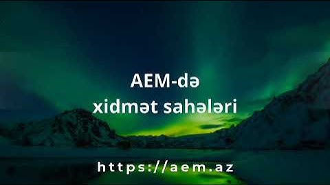 X İ D M Ə T L Ə R 2-ci hissə