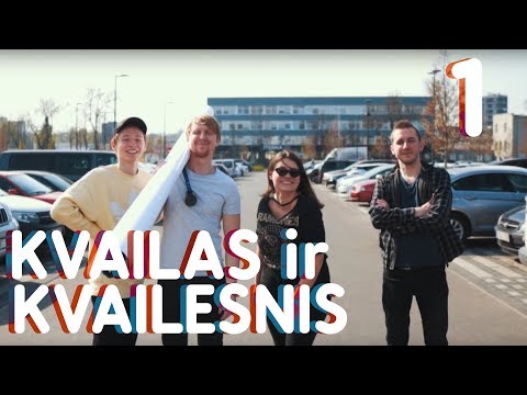 KVAILAS IR KVAILESNIS pirma serija | Lauritta, sTimoMedia, Talzunas, Vėjas | Pildyk ofisas