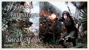 [Skyrim SE/AE] Goetia Animations - Sneak Magic