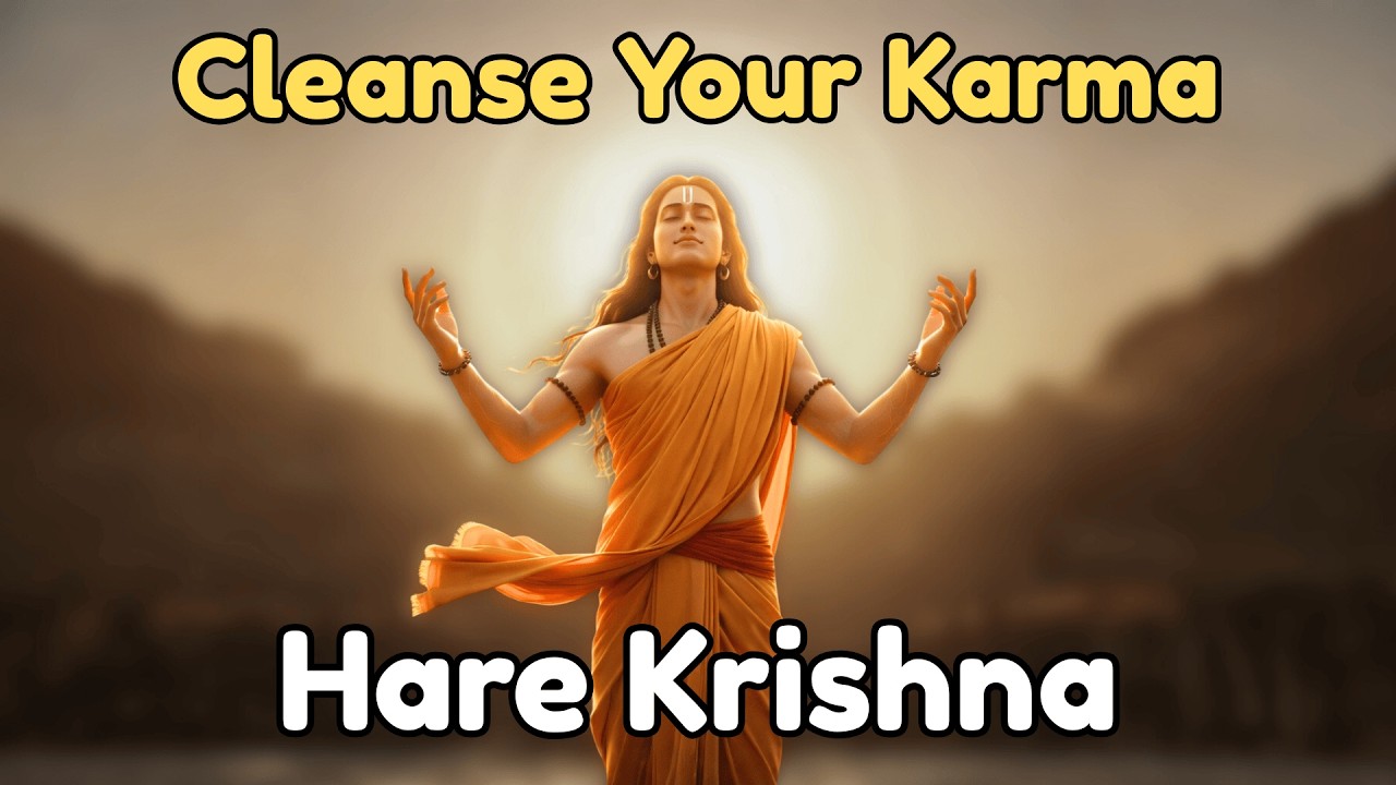 KARMA CLEANSER Hare Krishna Maha Mantra Chant | ISKCON Bhajan हरे कृष्ण हरे राम