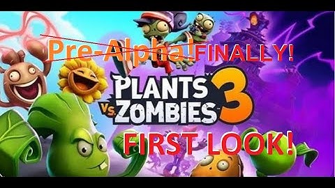 Plants VS Zombies 3! First Look - Finally Here! Gameplay Part 1 Taco Truck!