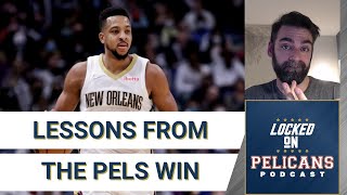 Three lessons from the New Orleans Pelicans win over the Portland Trailblazers