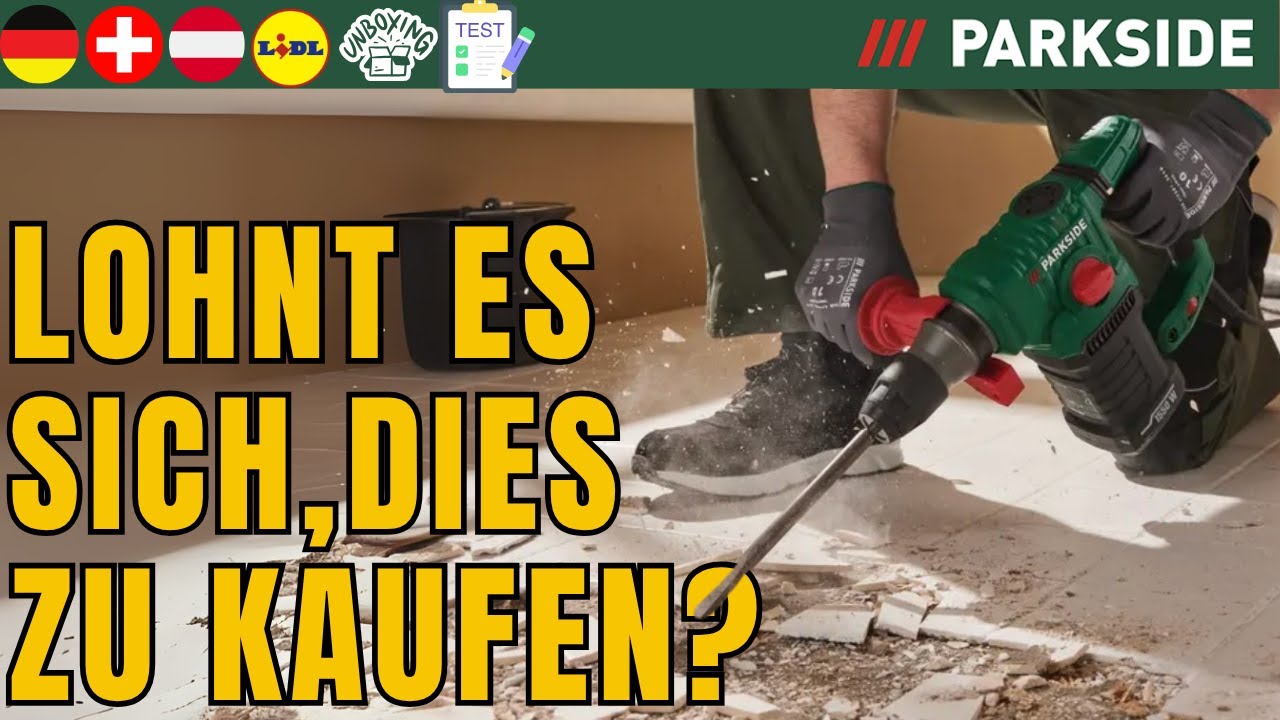 PARKSIDE PBH 1550 C1 Bohr- Und Meißelhammer – B-Ware Ohne Koffer