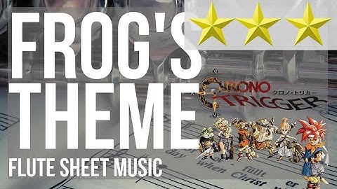 Flute Sheet Music: How to play Frog