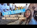 FOREIGN GIRL BUYING A GOAT IN OMAN | NIZWA GOAT AUCTION