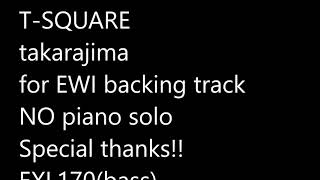 Miniatura de vídeo de "takarajima EWI backing track No piano solo"